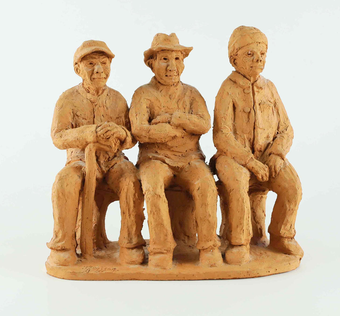 INGRID JÖNSSON. sculpture, terracotta, signed.