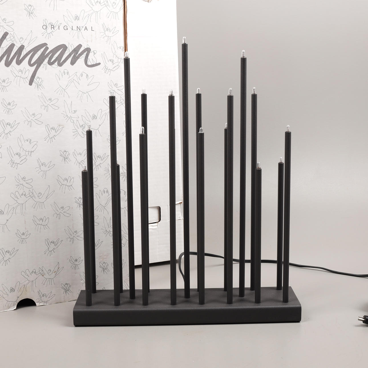 MARIE LUNDGREN-CARLGREN & KINA STRANDBERG. A candlestick, “Elflugan ...