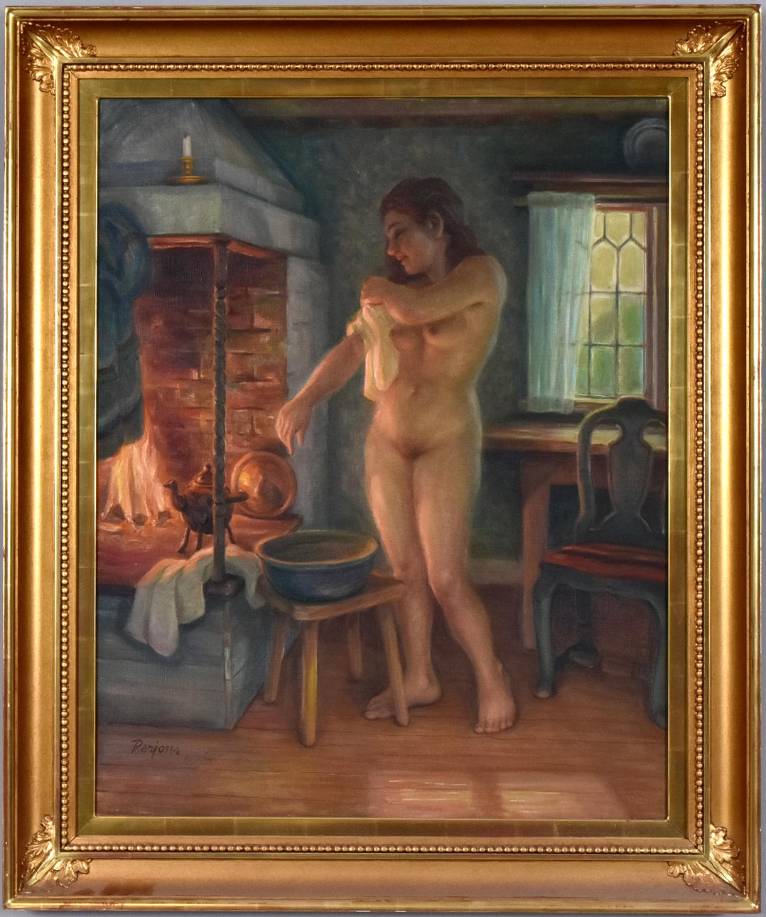 PER-HILDING PERJONS. Oil on canvas.