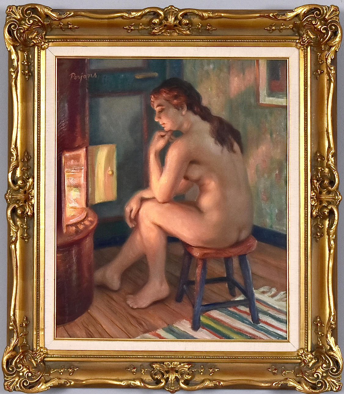 PER-HILDING PERJONS. Oil on canvas.