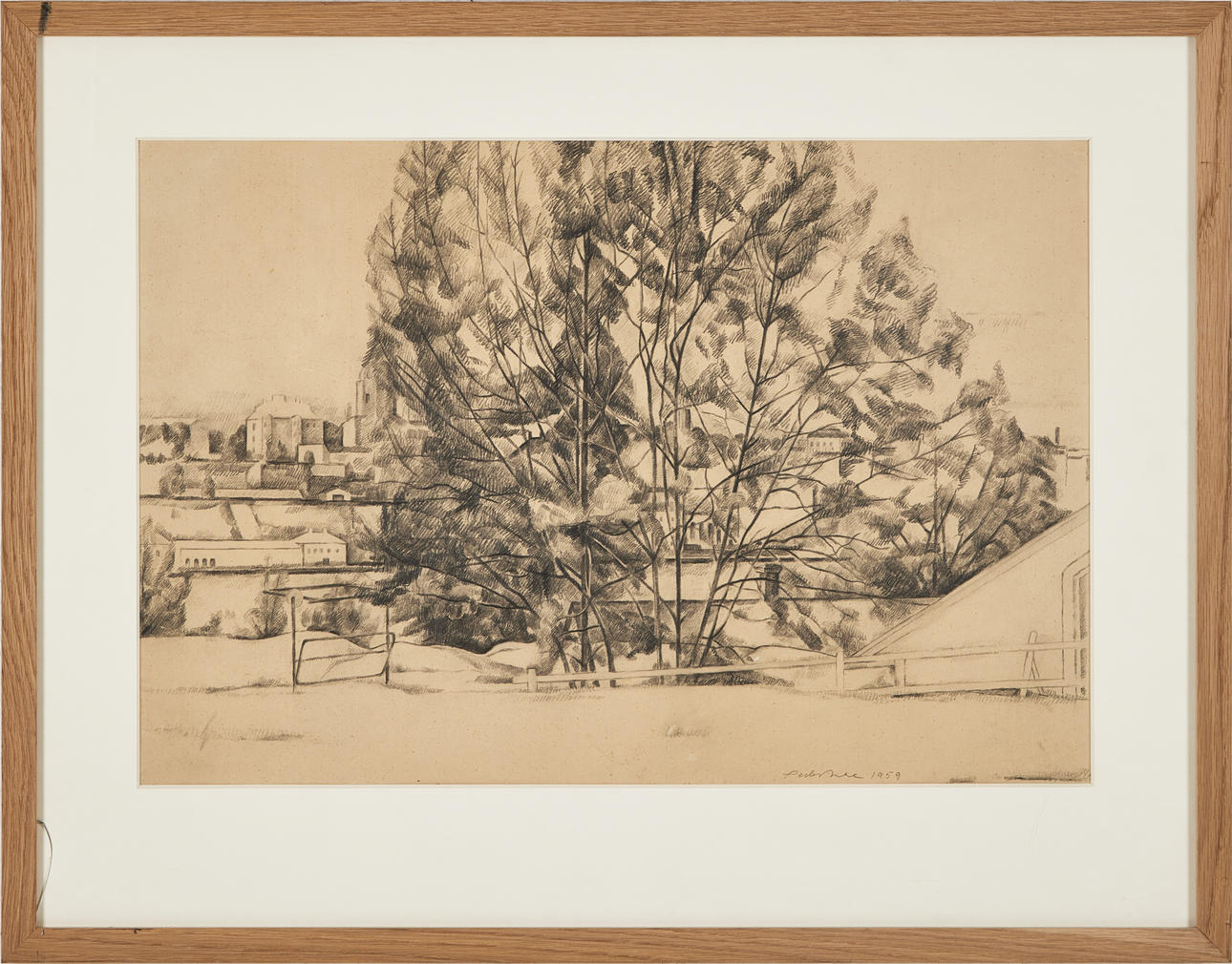 PEDER DUKE. Landskapsmotiv.