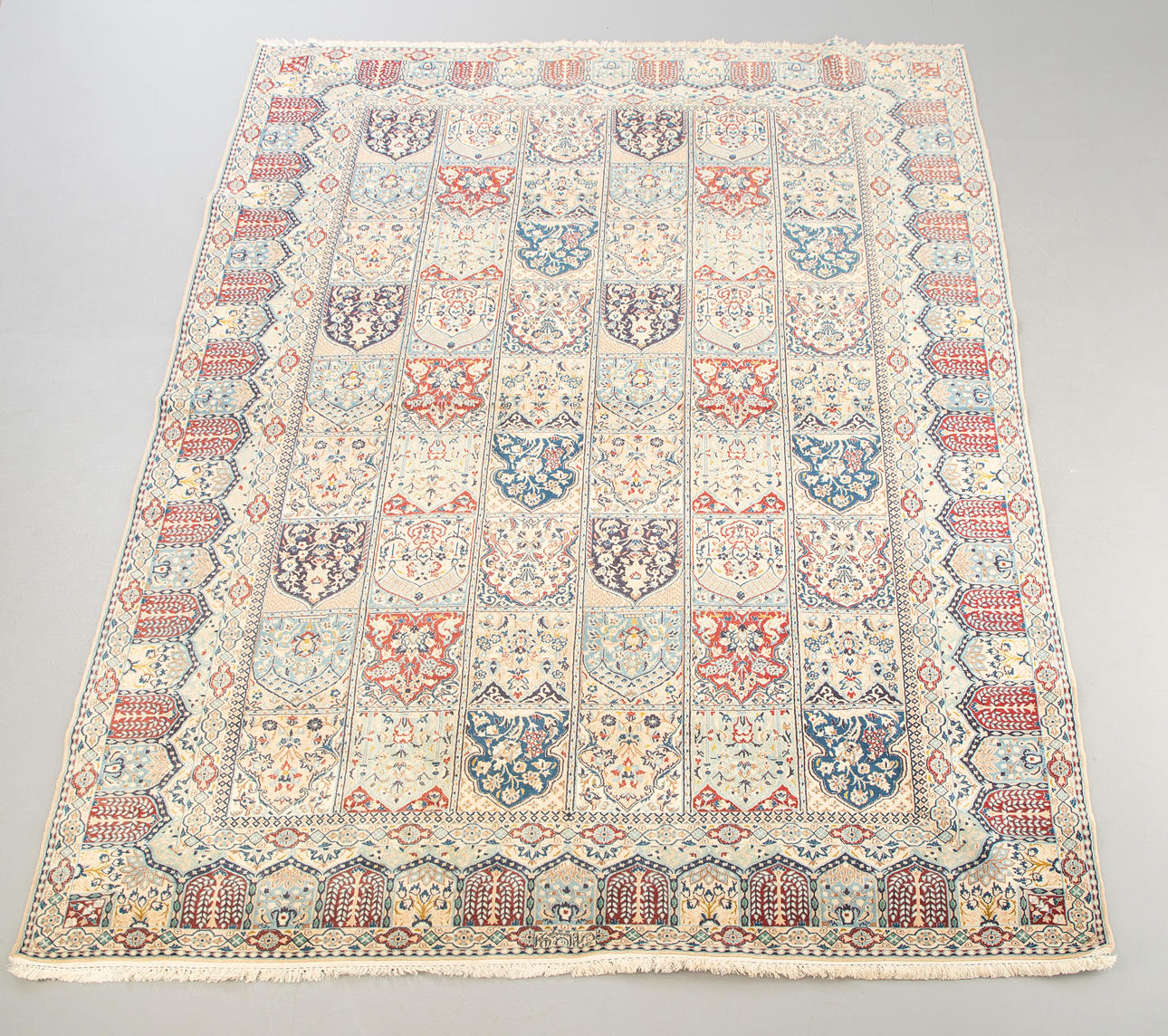 Rug with field pattern, 20. Jh.