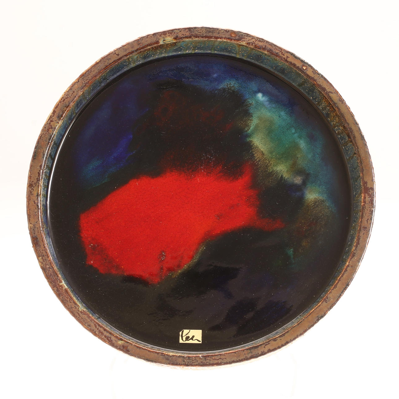 HELMUT SCHÄFFENACKER. Wall dishes, stoneware.