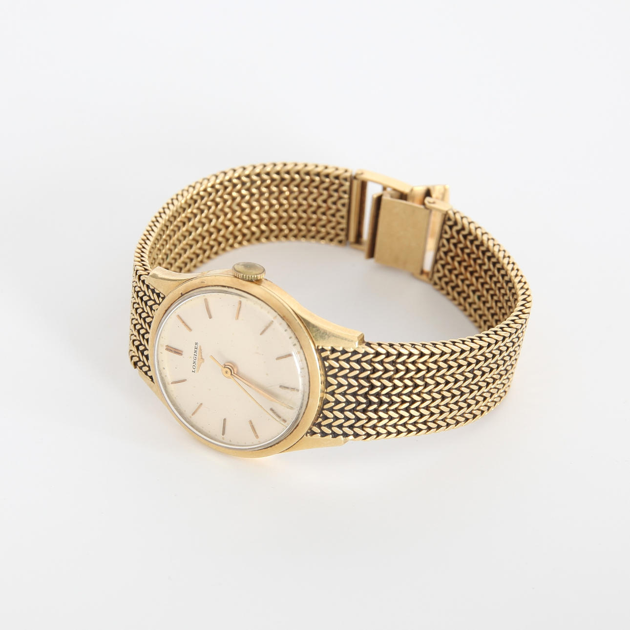 WRISTWATCH LONGINES, 18K gold, automatic.