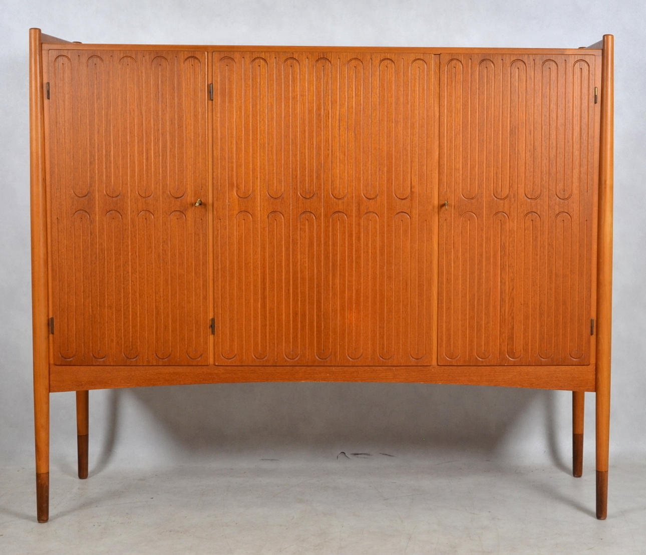 MATSALSSKÅP, teak, Treman, Danmark, 1950/60-tal.