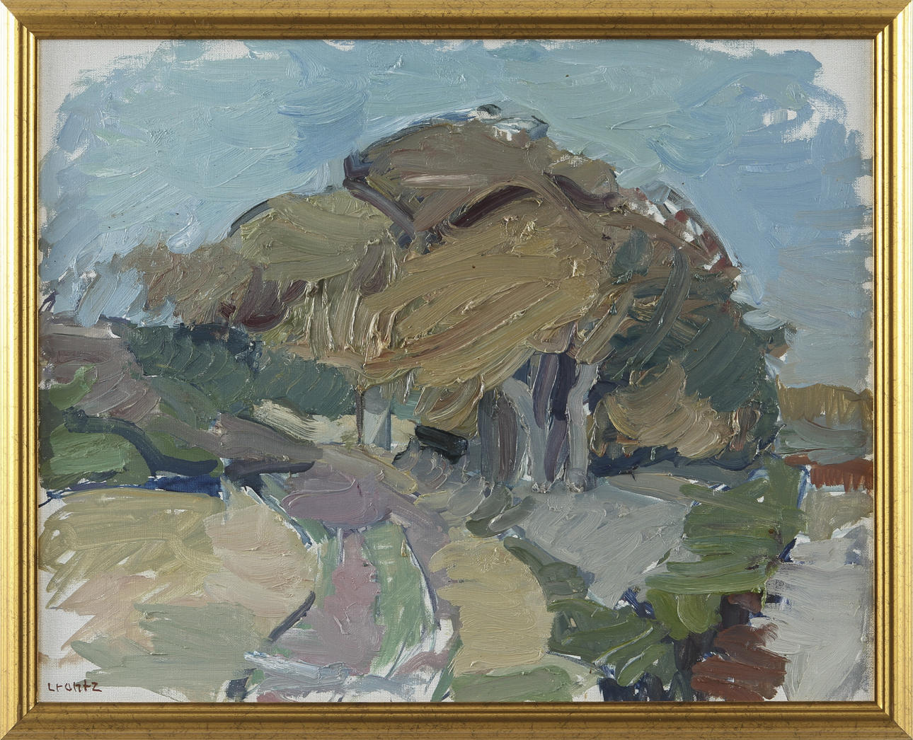 BENGT CRANTZ. Olja på duk. Signerad.