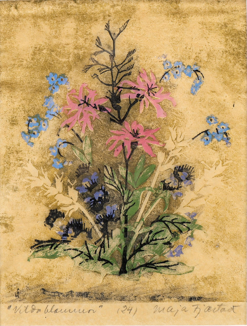 MAJA FJAESTAD. "Vilda blommor".