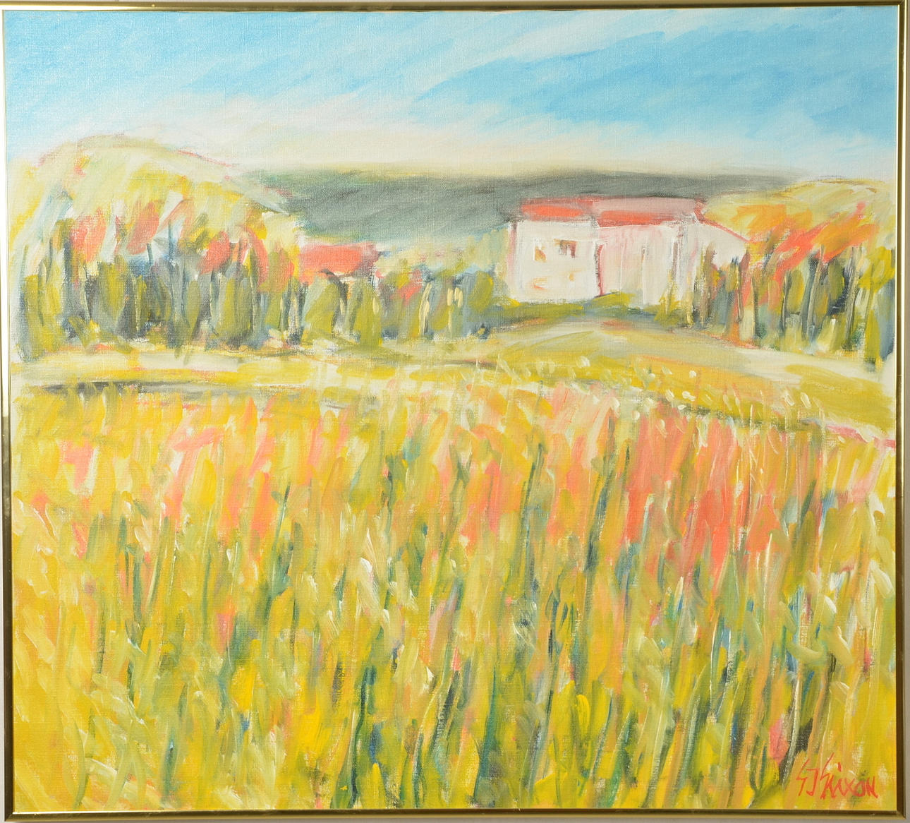 G INGEMAR ERIXON. Olja på duk.