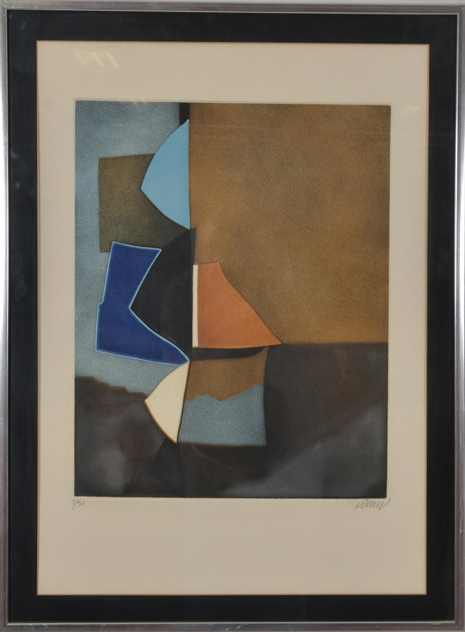 BERTRAND DORNY. Färgetsning.