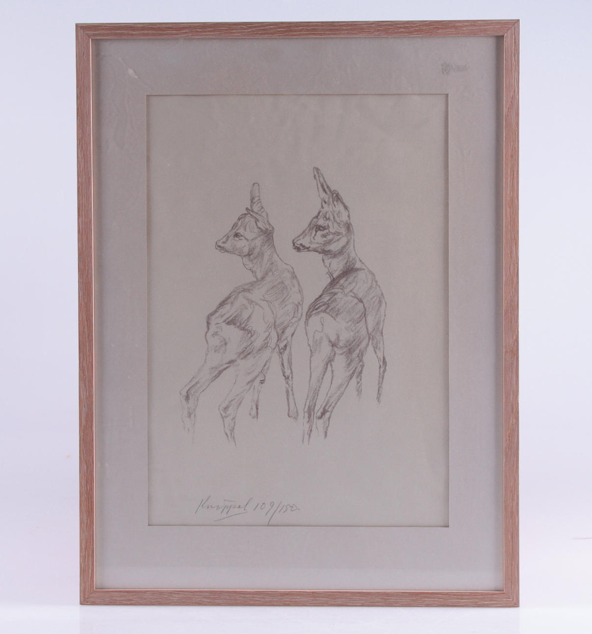 ARVID KNÖPPEL. litografi, signerad, numrerad.