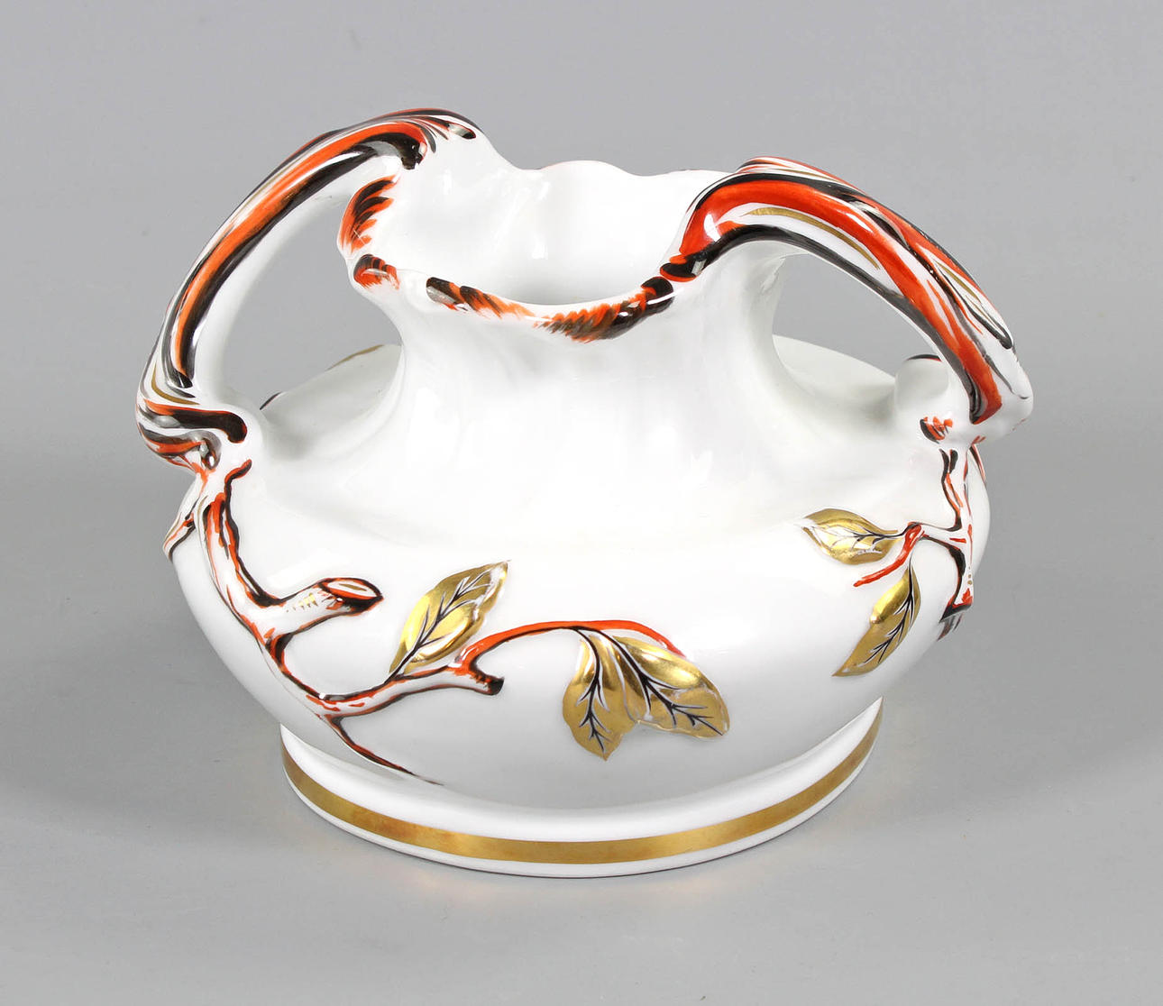 MEISSEN TEICHERT ART DECO VASE.