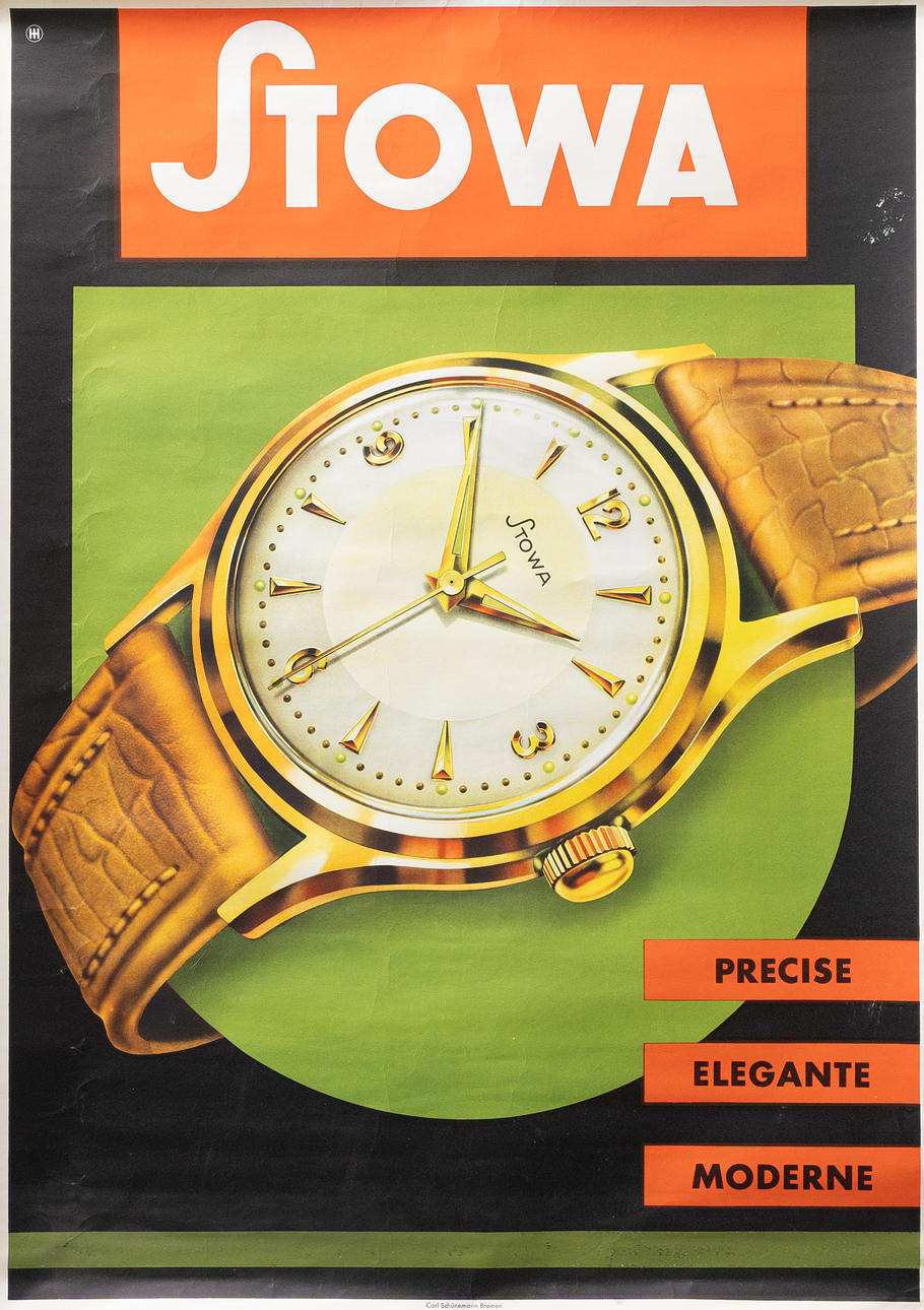 POSTER, Stowa, lithographic print.