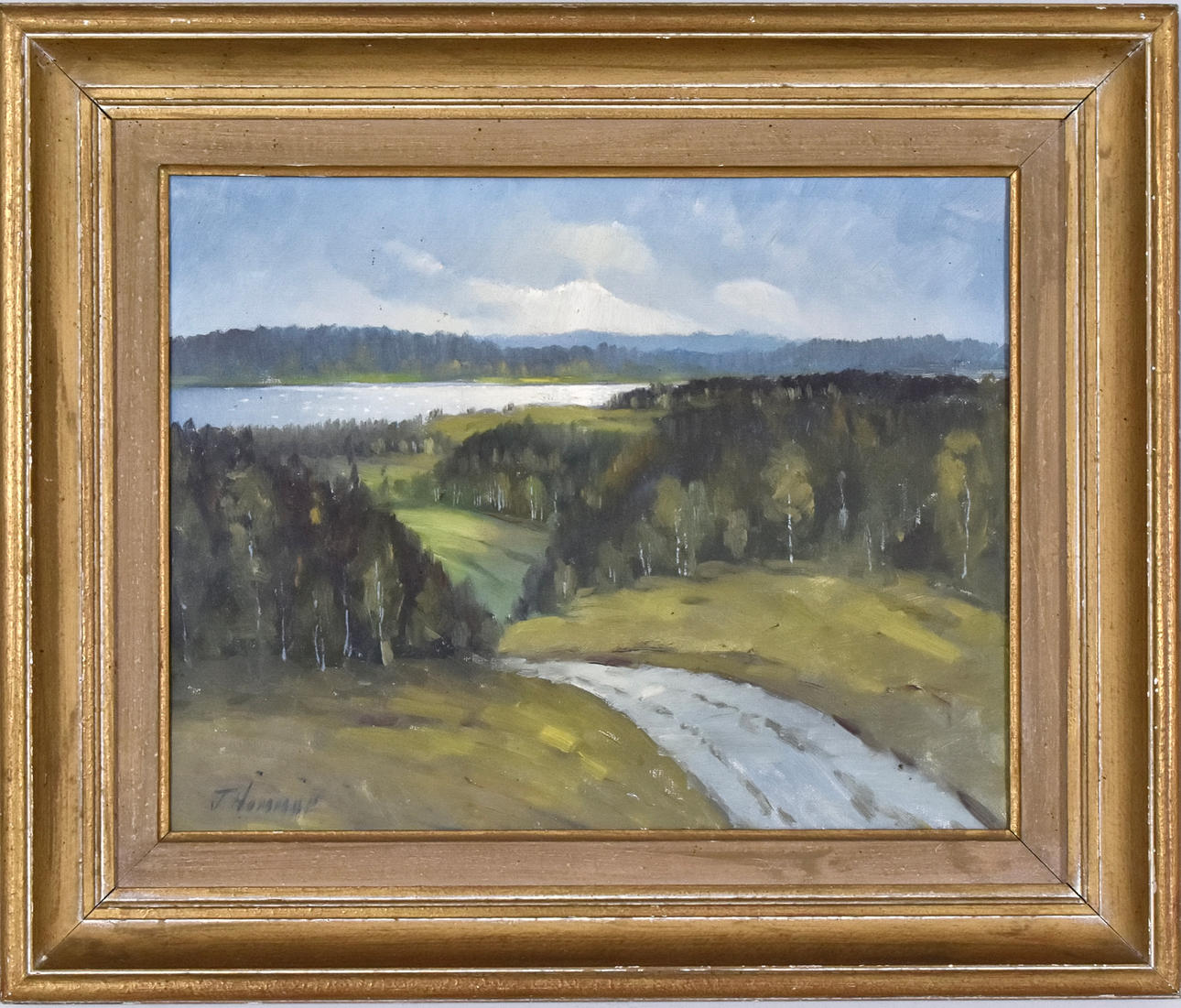 OIDENTIFIERAD KONSTNÄR. Oil on canvas.