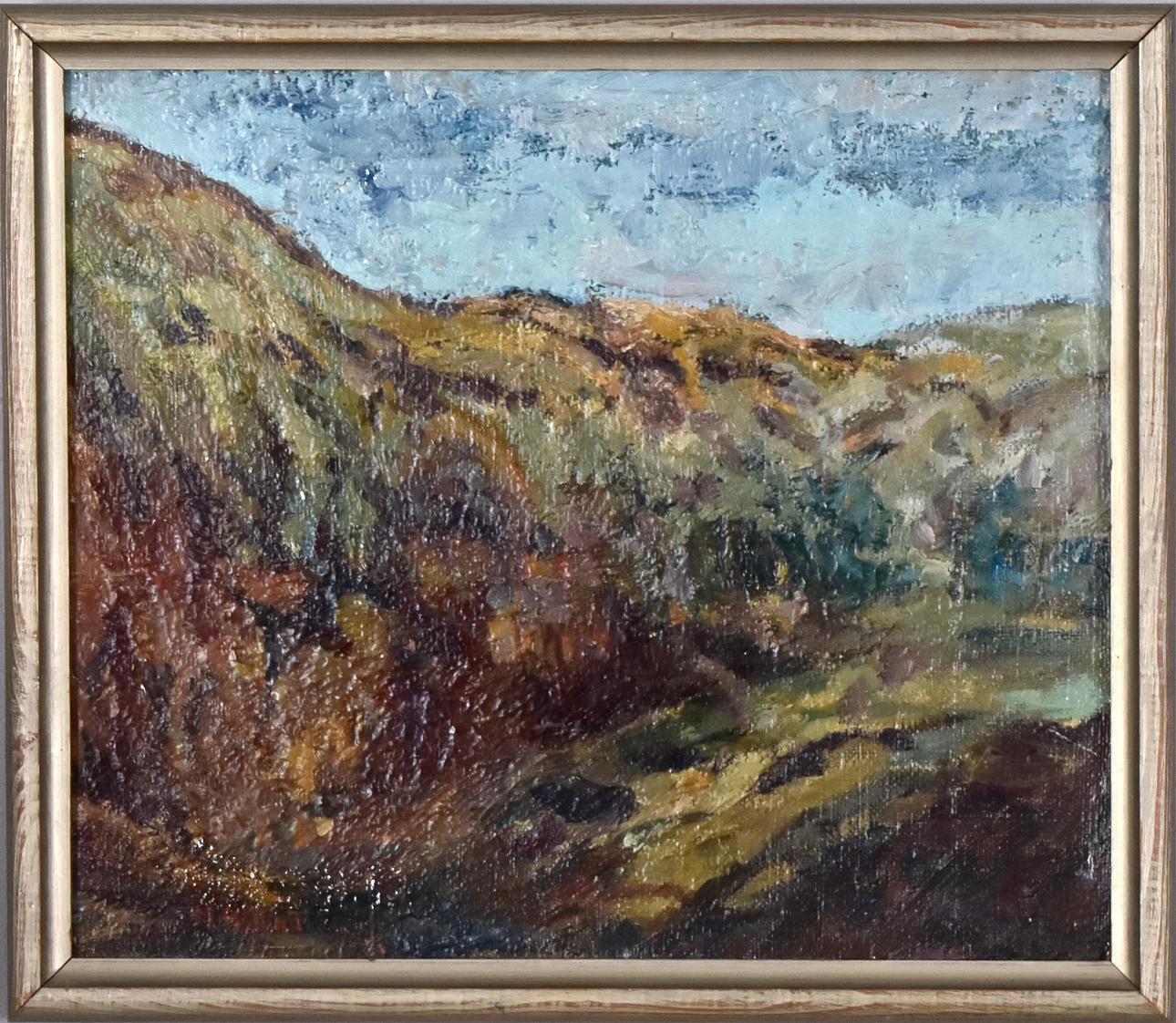 OIDENTIFIERAD KONSTNÄR. Oil on canvas.