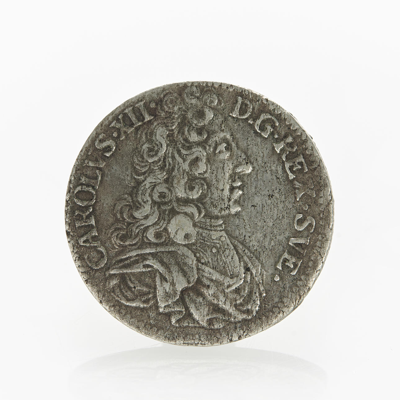 CHARLES XII (1697-1718) 2 mark 1701.