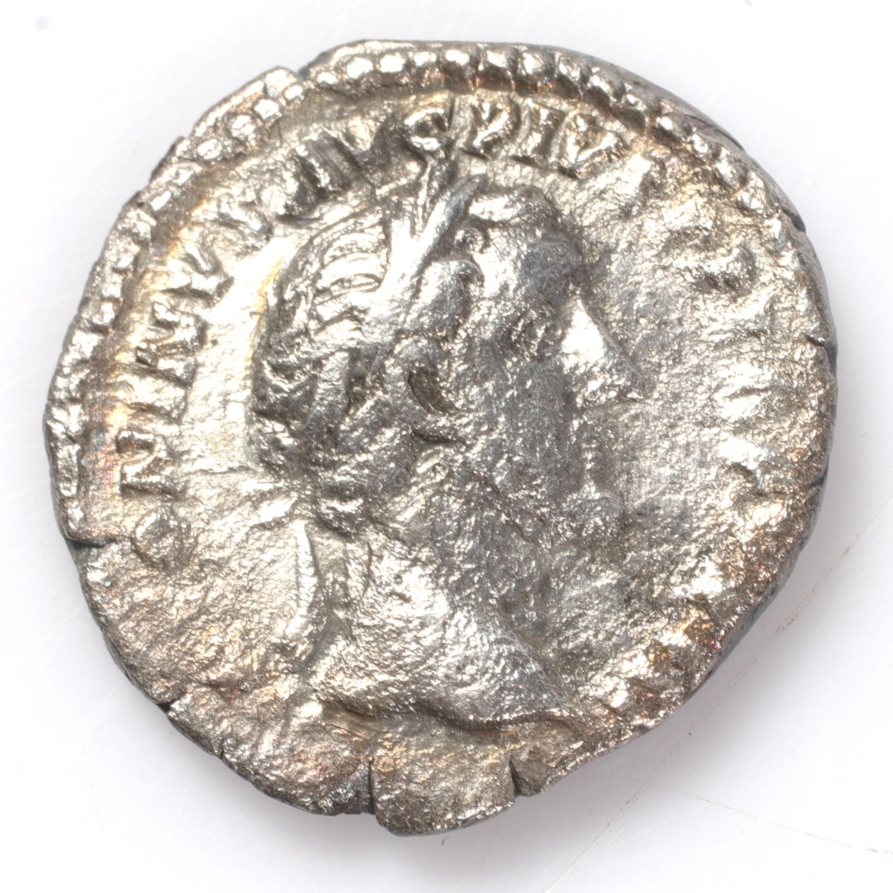 MYNT, silver, romerskt, Antoninus Pius, 253-260 e.Kr.