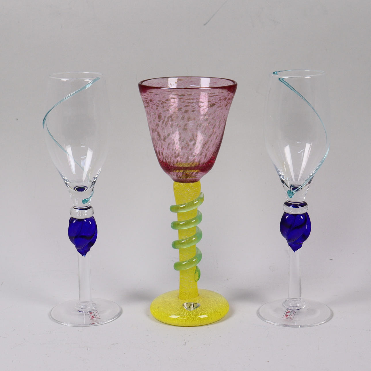 GLAS, Senges Glas, Eneryda samt A.M Studio, 3 delar.