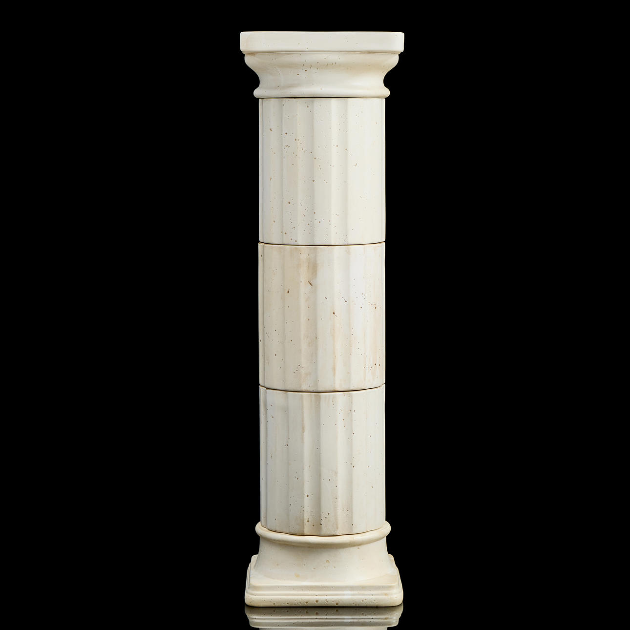 COLUMN/PEDESTAL, 5 dlr, ceramic.