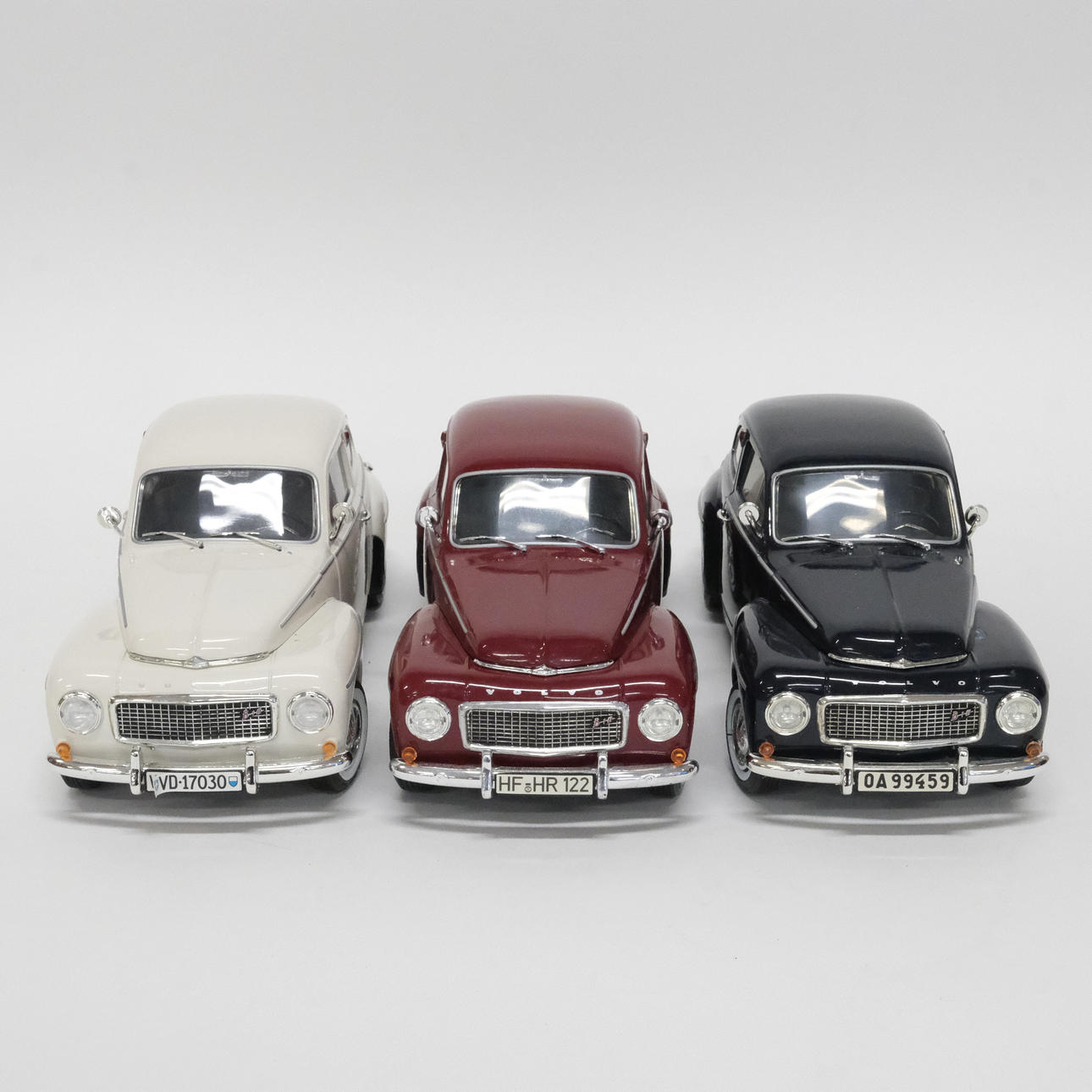 REVELL. THREE MODEL CARS. “VOLVO PV 544