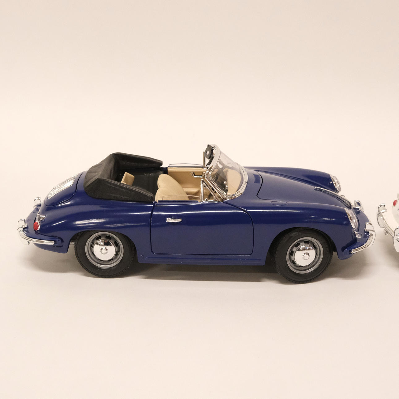 BBURAGO. TWO MODEL CARS. “PORSCHE 356B 1961