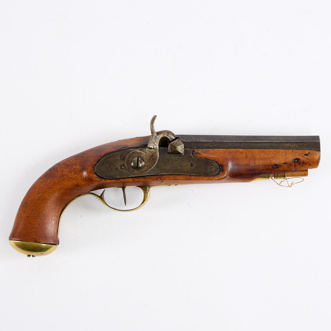 A SLAG LOCK PISTOL, 19th century.