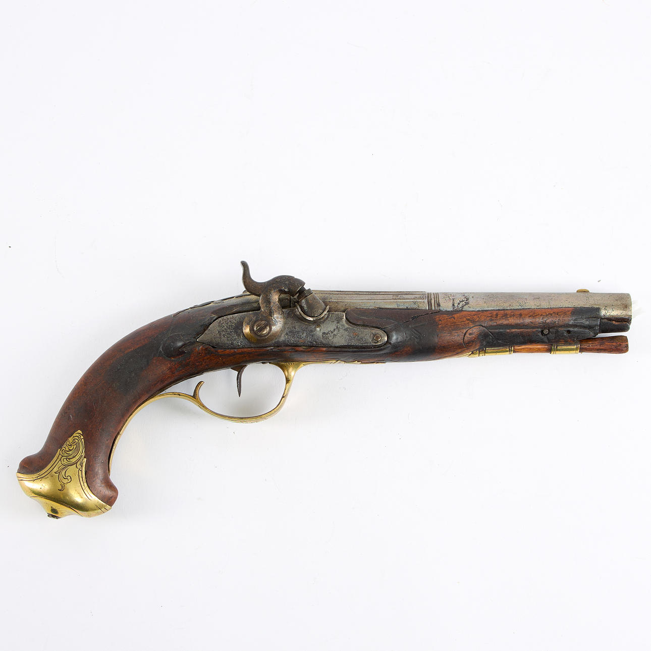 A SLAG LOCK PISTOL, 17th-19th century.