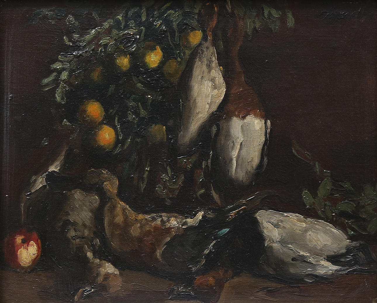 ALFRED SISQUELLA. Still life.