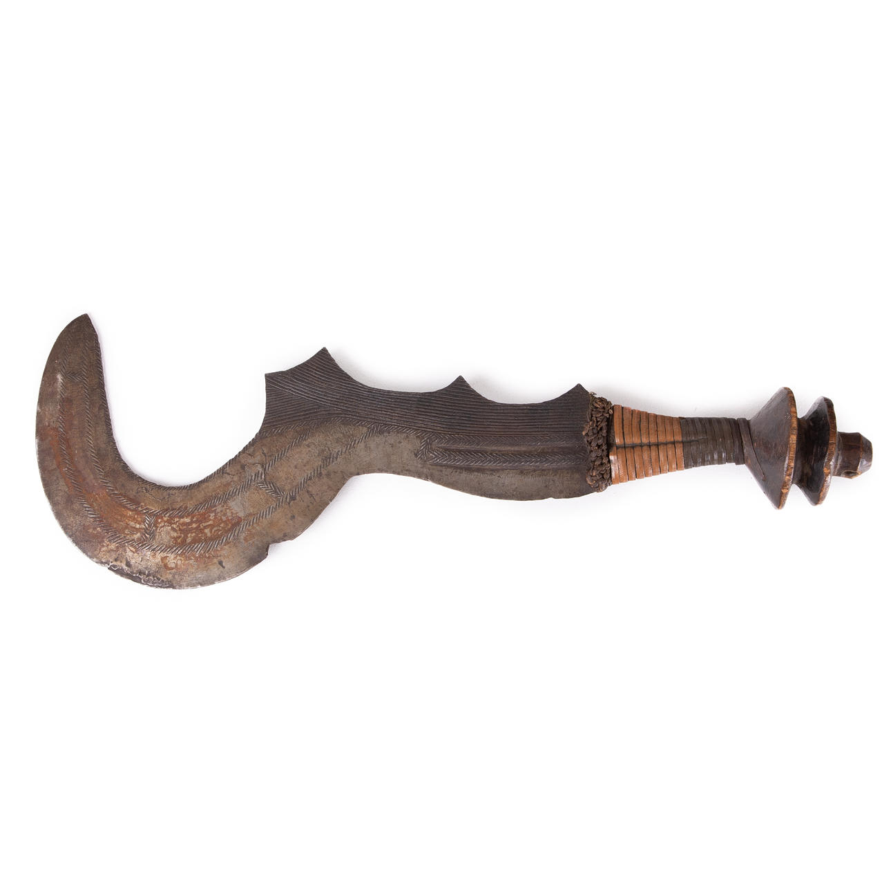 A 20th century Ngulu sword from Congo.