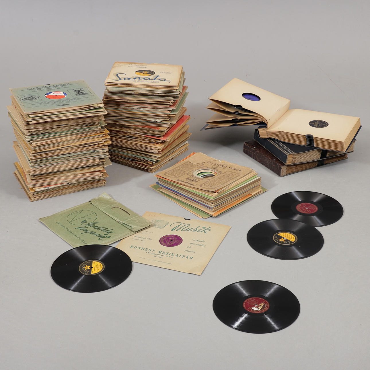 STENKAKOR, ca 250 st, 1900-talets mitt.