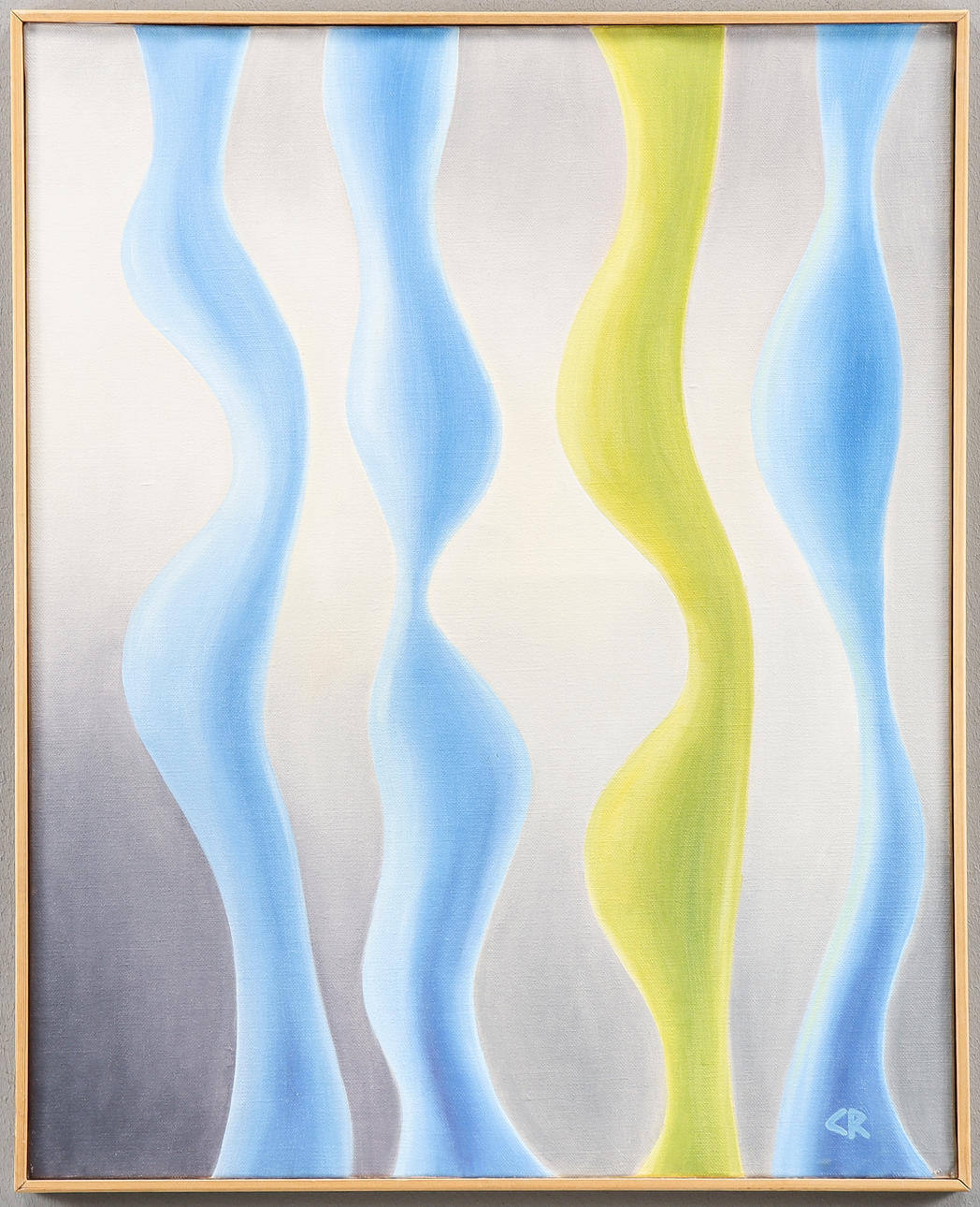 CHRISTER ROSKVIST. Abstrakt komposition.