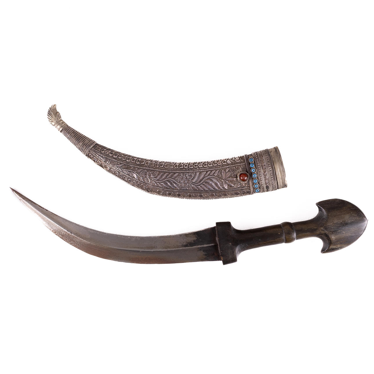 A Jambiya-type dagger, Ottoman, 20th century.