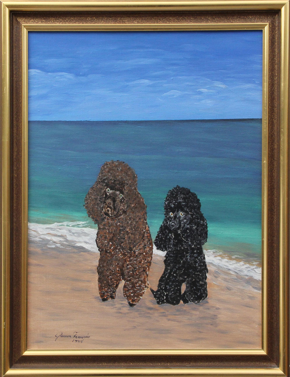 GUNNAR FRANZÉN. OIL, on canvas, signed.