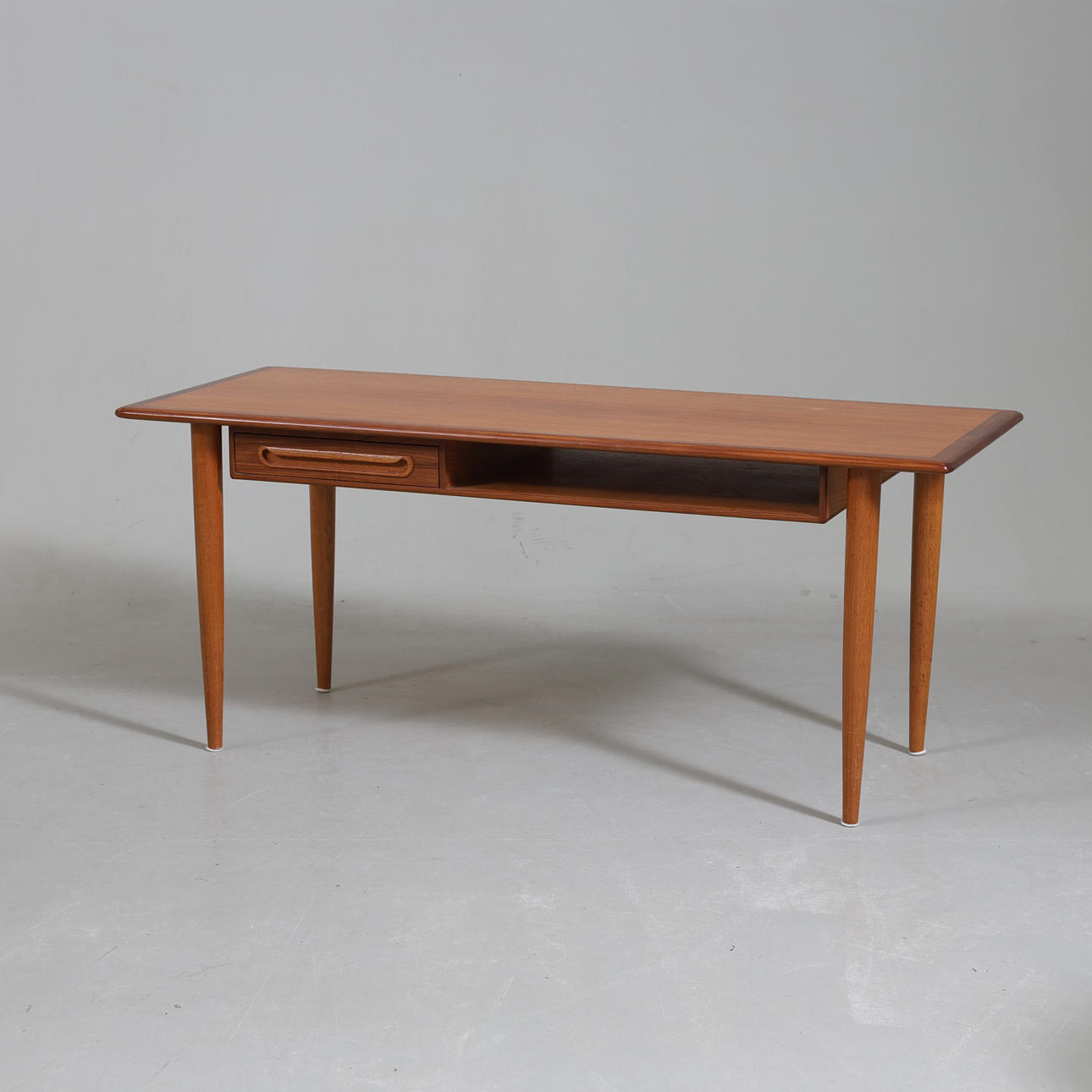 A 1960's teak table.