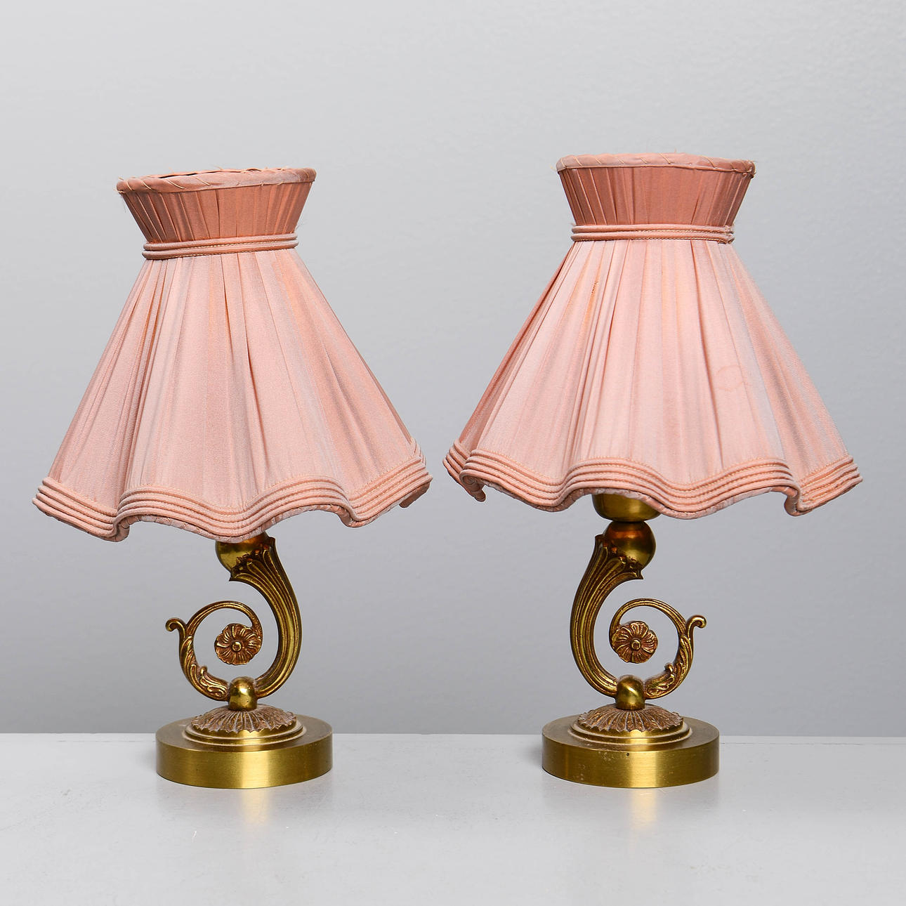 EINAR BÄCKSTRÖM. Bordslampor, ett par, 1900-talets mitt.