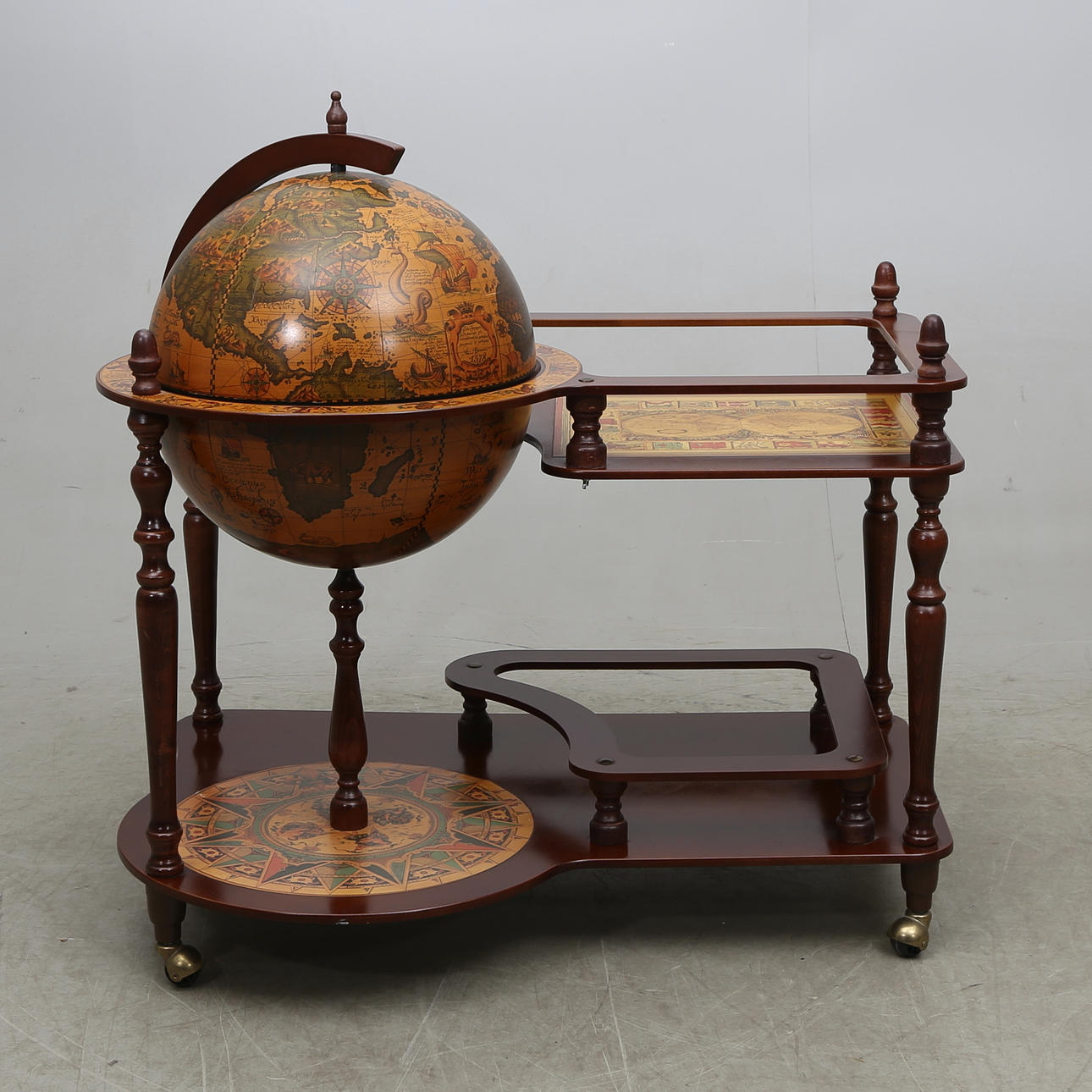 BARGLOB/SERVERINGSVAGN Italien, 1900-talets andra hälft.