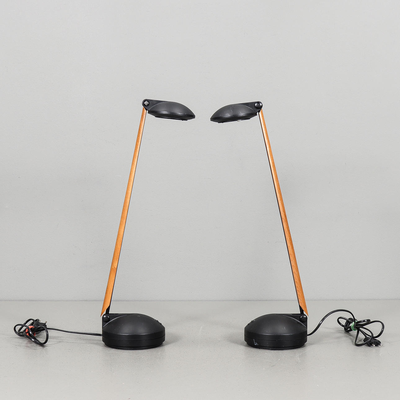 TABLE LAMPS pair, Unilux.