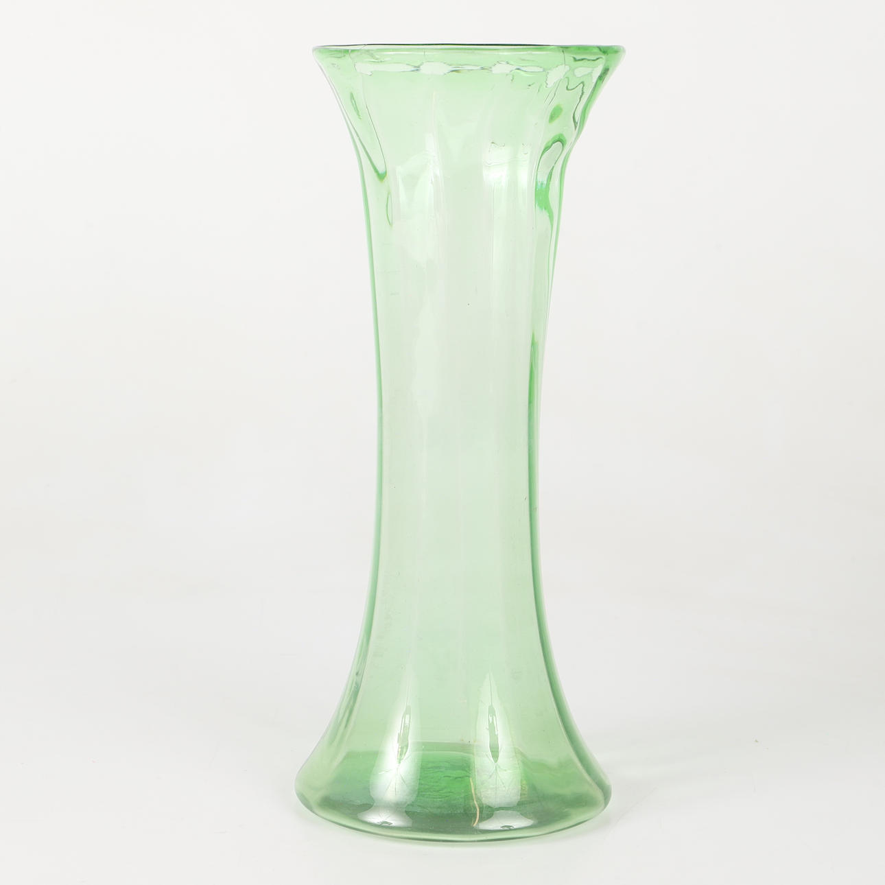 VAS, grönt glas, tidigt 1900-tal.