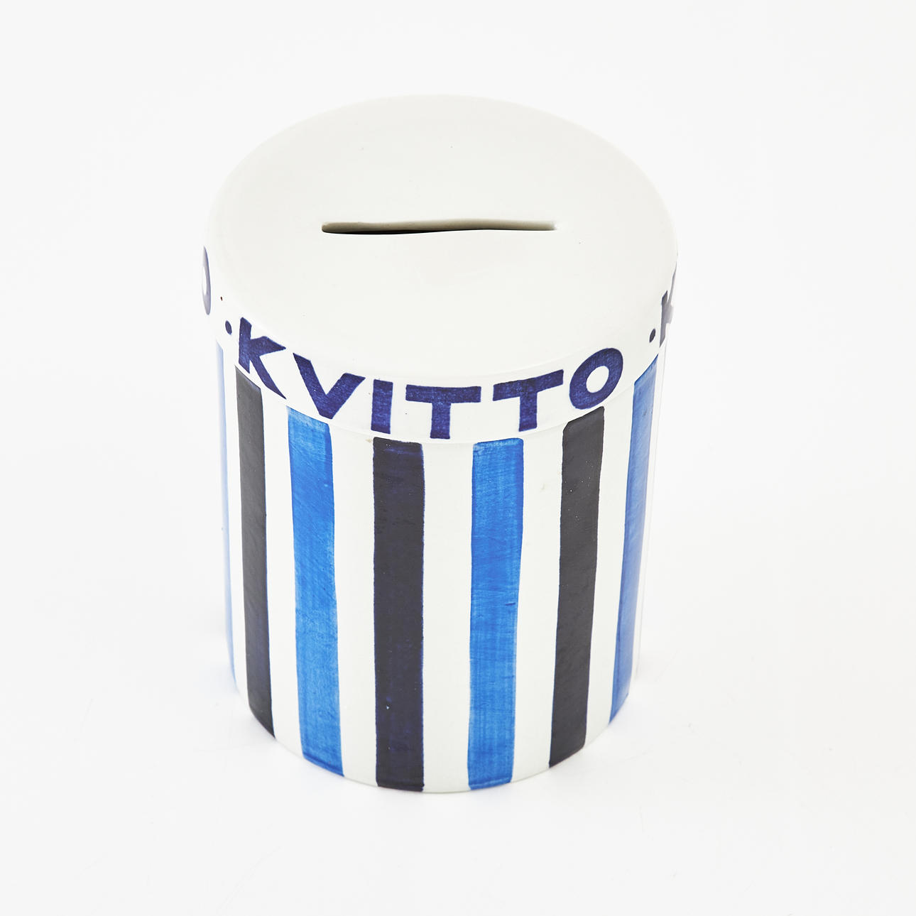 A ceramic jar, “Receipt”, Upsala-Ekeby, marked on the underside, 1950/60s.