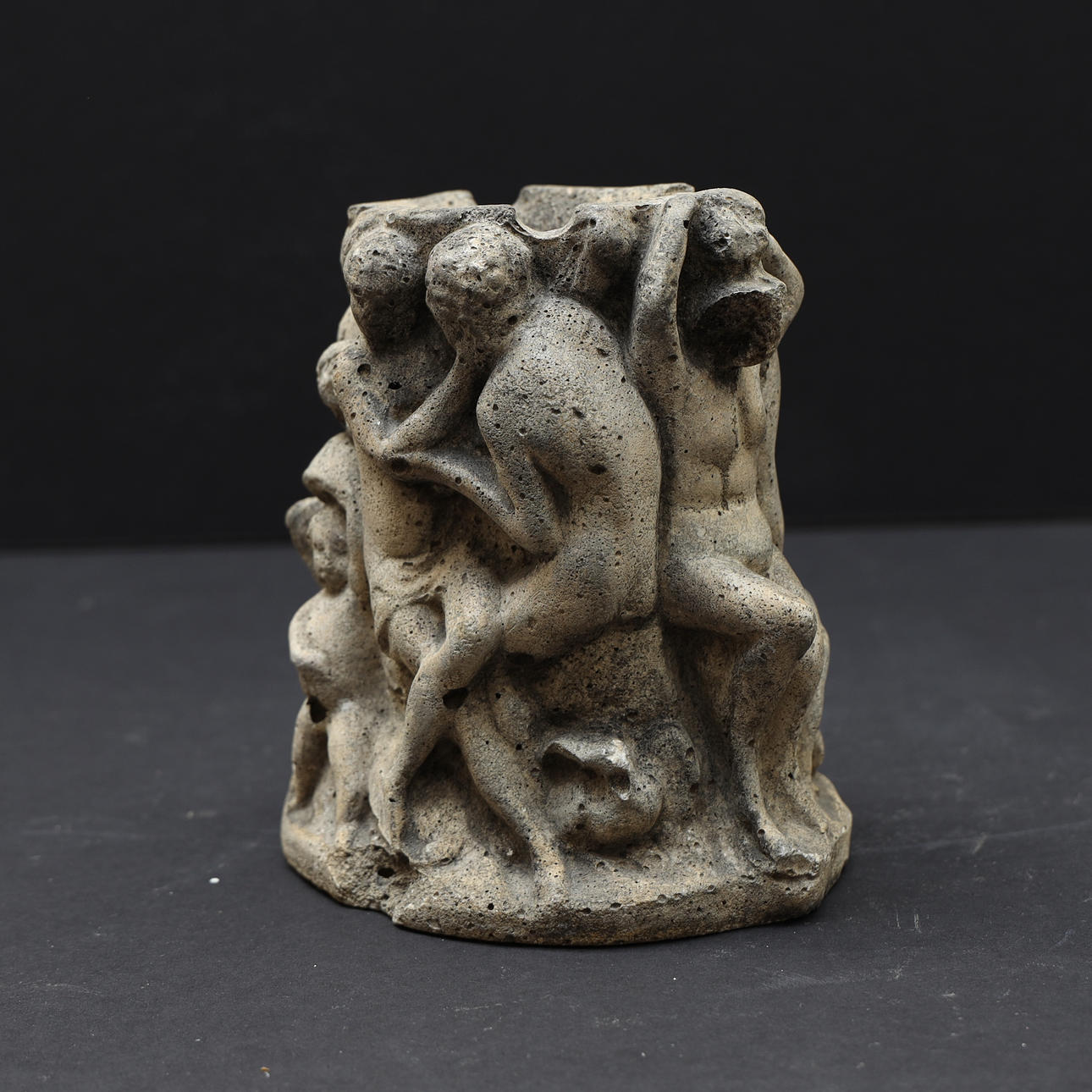 SCULPTURE IN STONE MATERIAL.