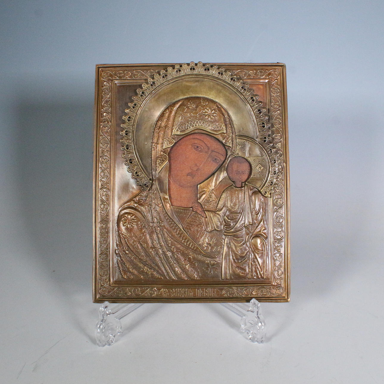 Icon/Mary icon, Virgin and Child.