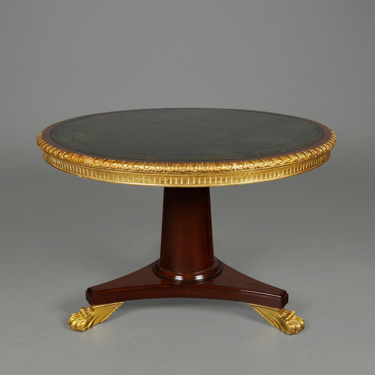 MAPLE & CO LIBRARY TABLE.