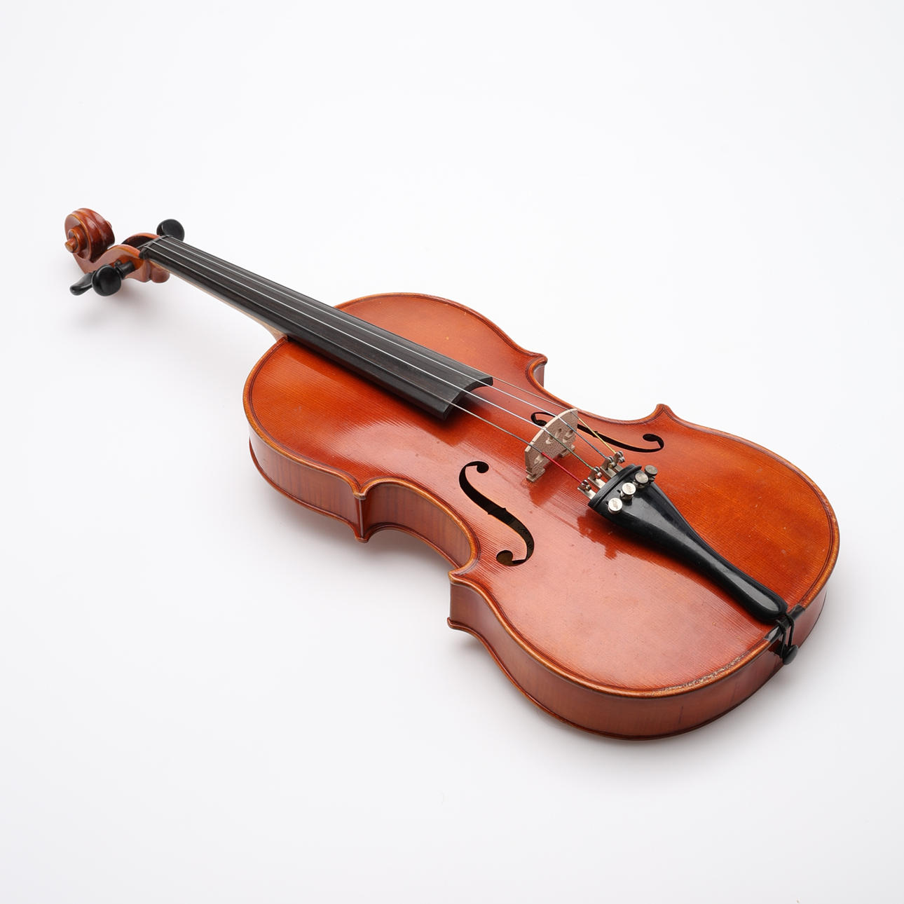 VIOLA WITH CASE, marked Tartini Konzert- Violine, Germany.