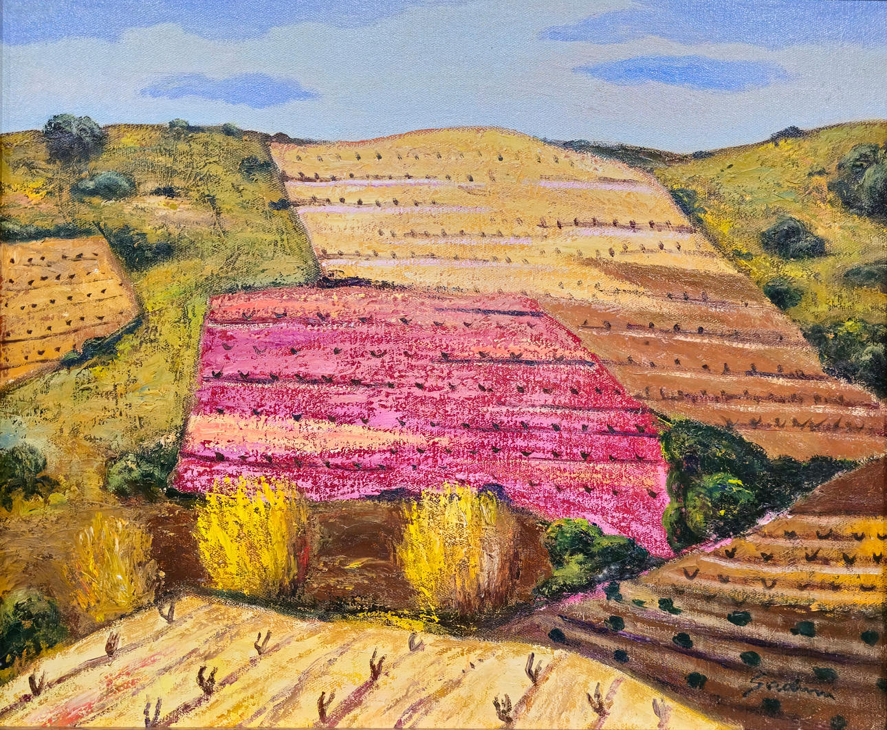 ANTONI SADURNI. “PRIORITY”. OIL ON CANVAS.