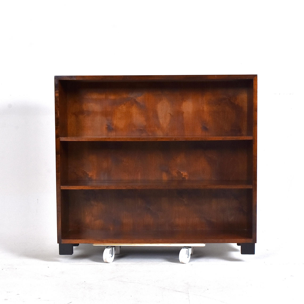 A bookcase, dressed birch, Funkis, 1930s/40s.