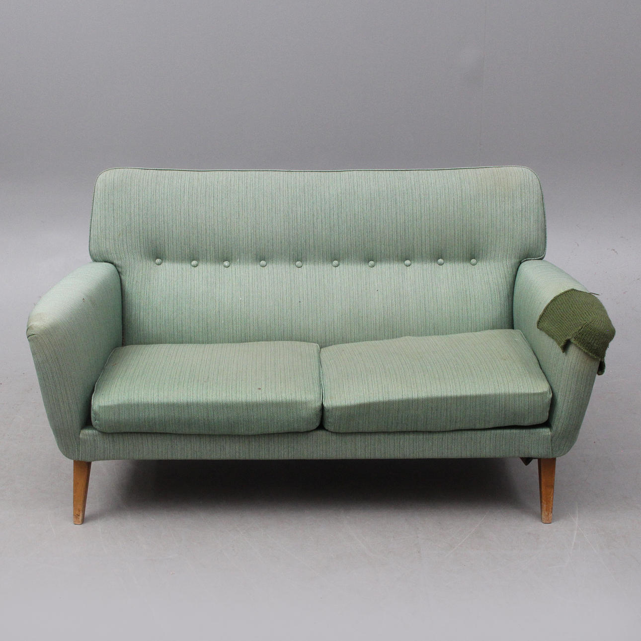 SOFA, green, probably Carl Malmsten.