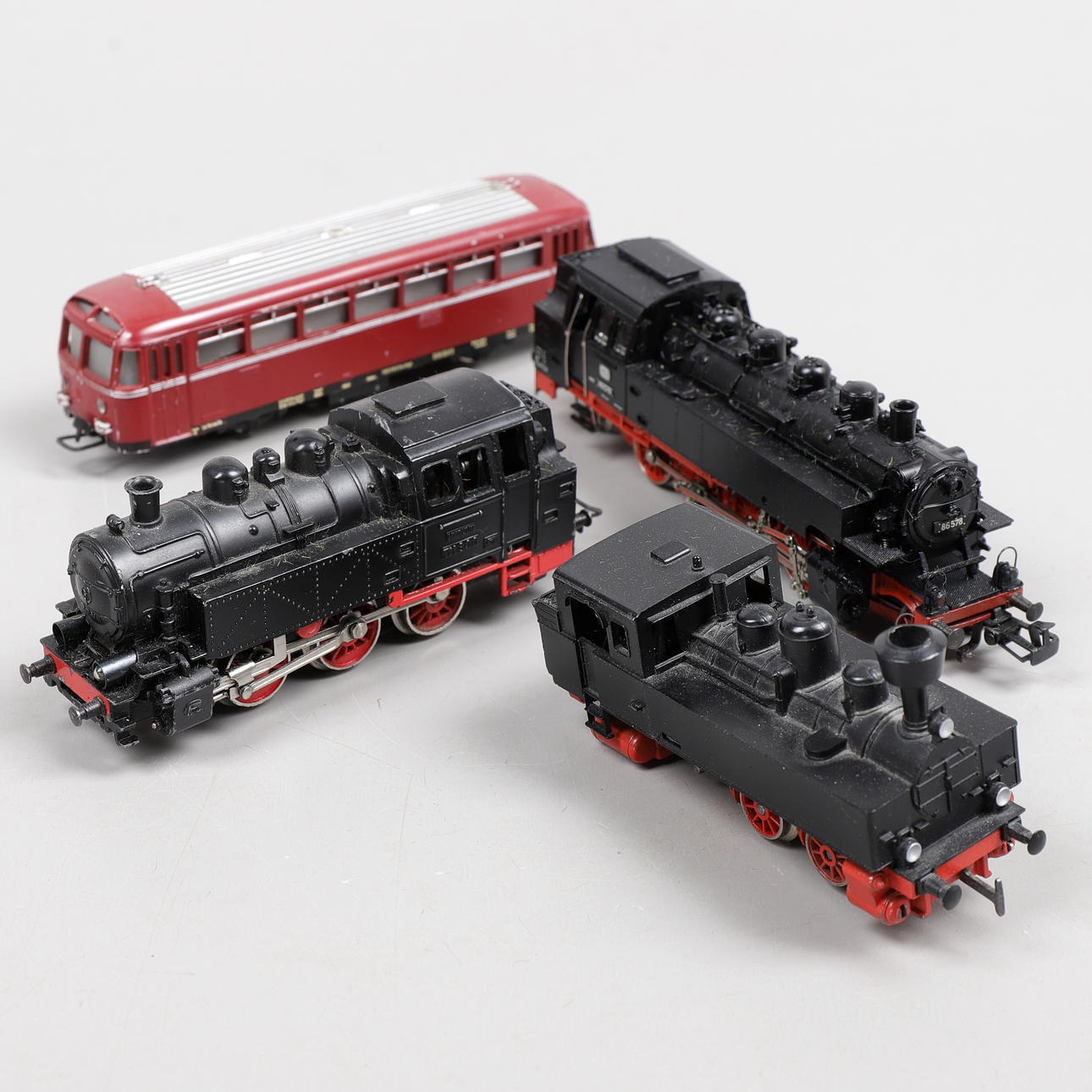 MÄRKLIN, lok, 4 st, 1900-talets andra hälft.