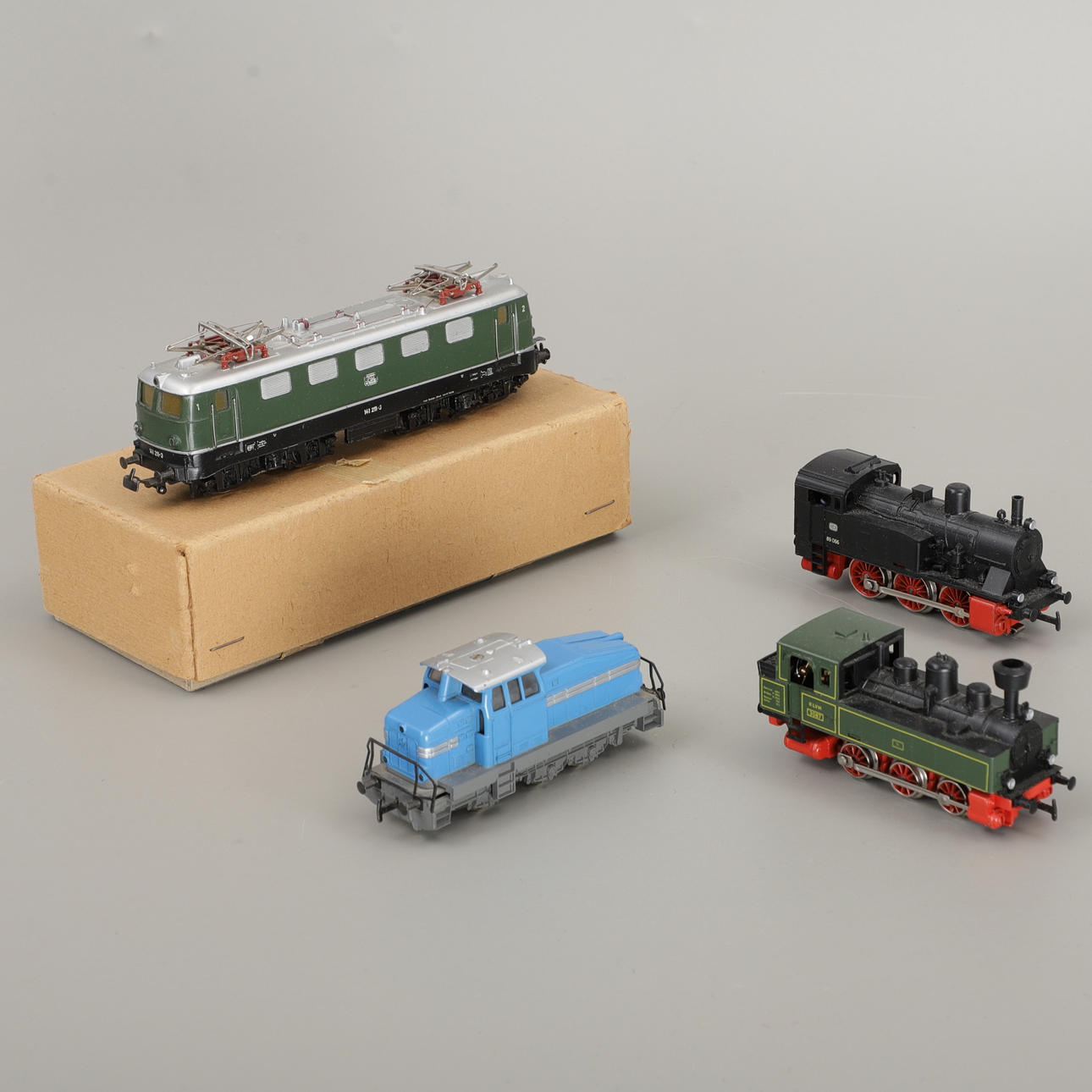 MÄRKLIN, lok, 4 st, 1900-talets andra hälft.