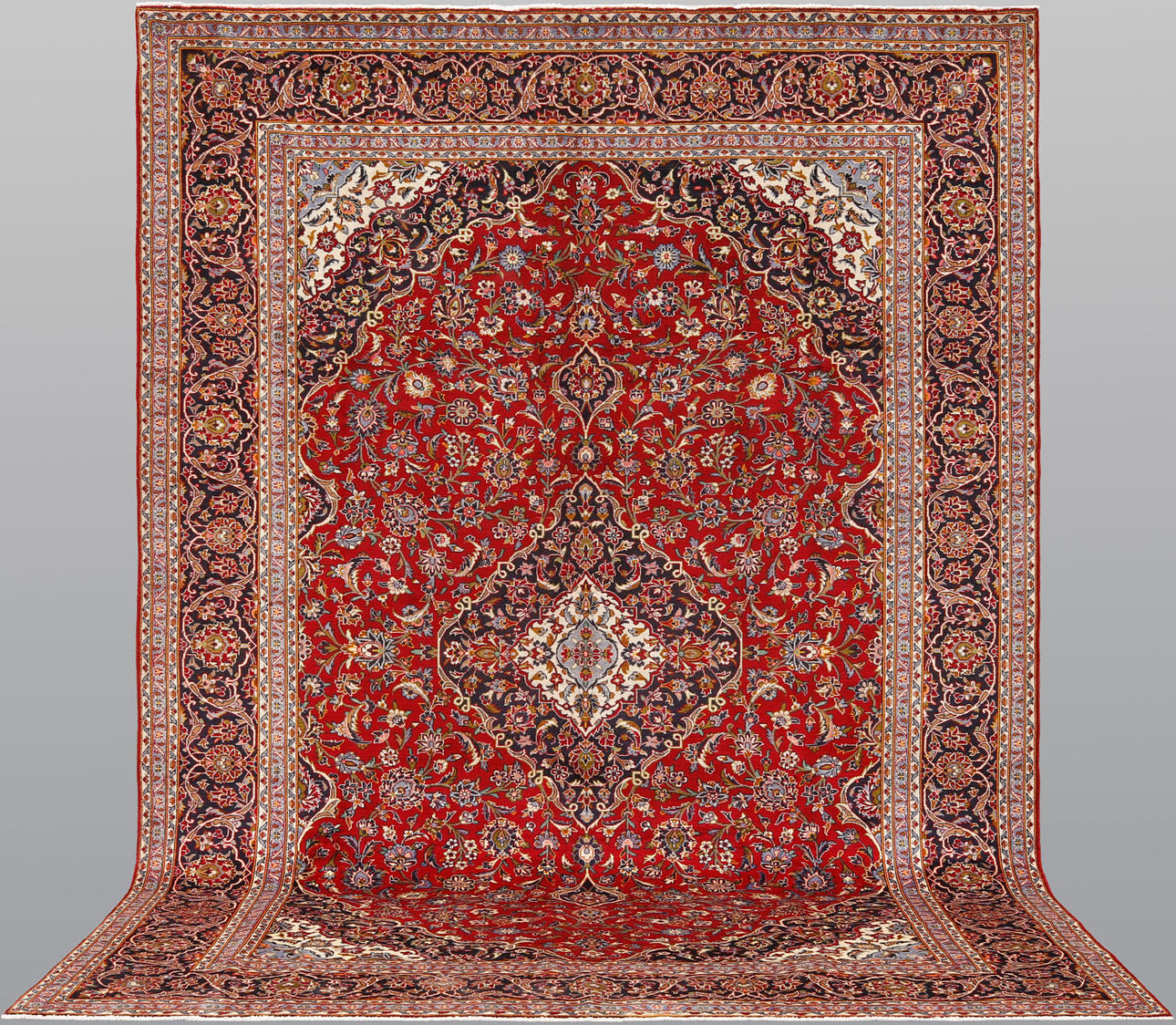 ORIENT CARPET. Keshan, 407 x 292 cm.