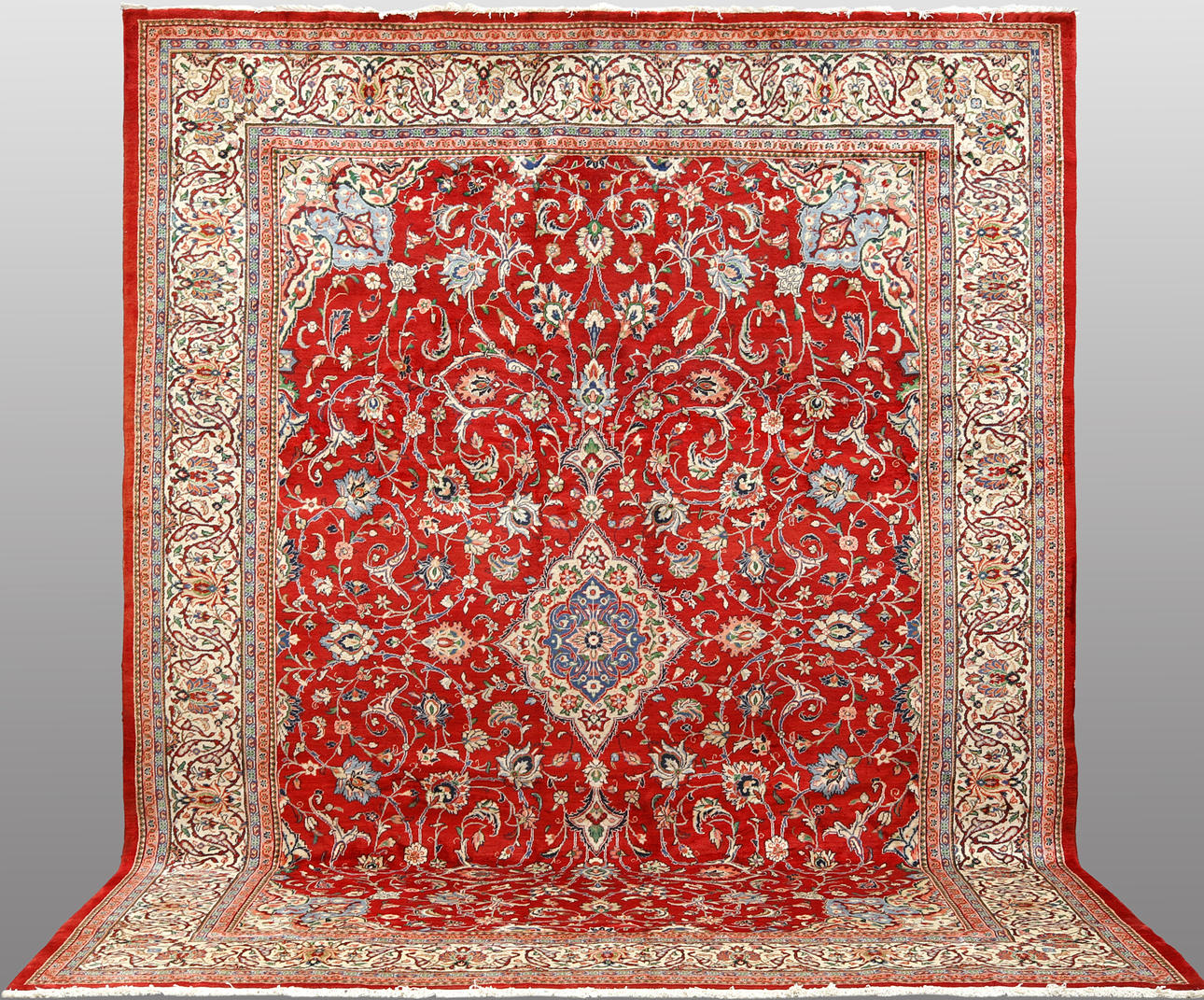 ORIENT CARPET. Expensive, 389 x 301 cm.