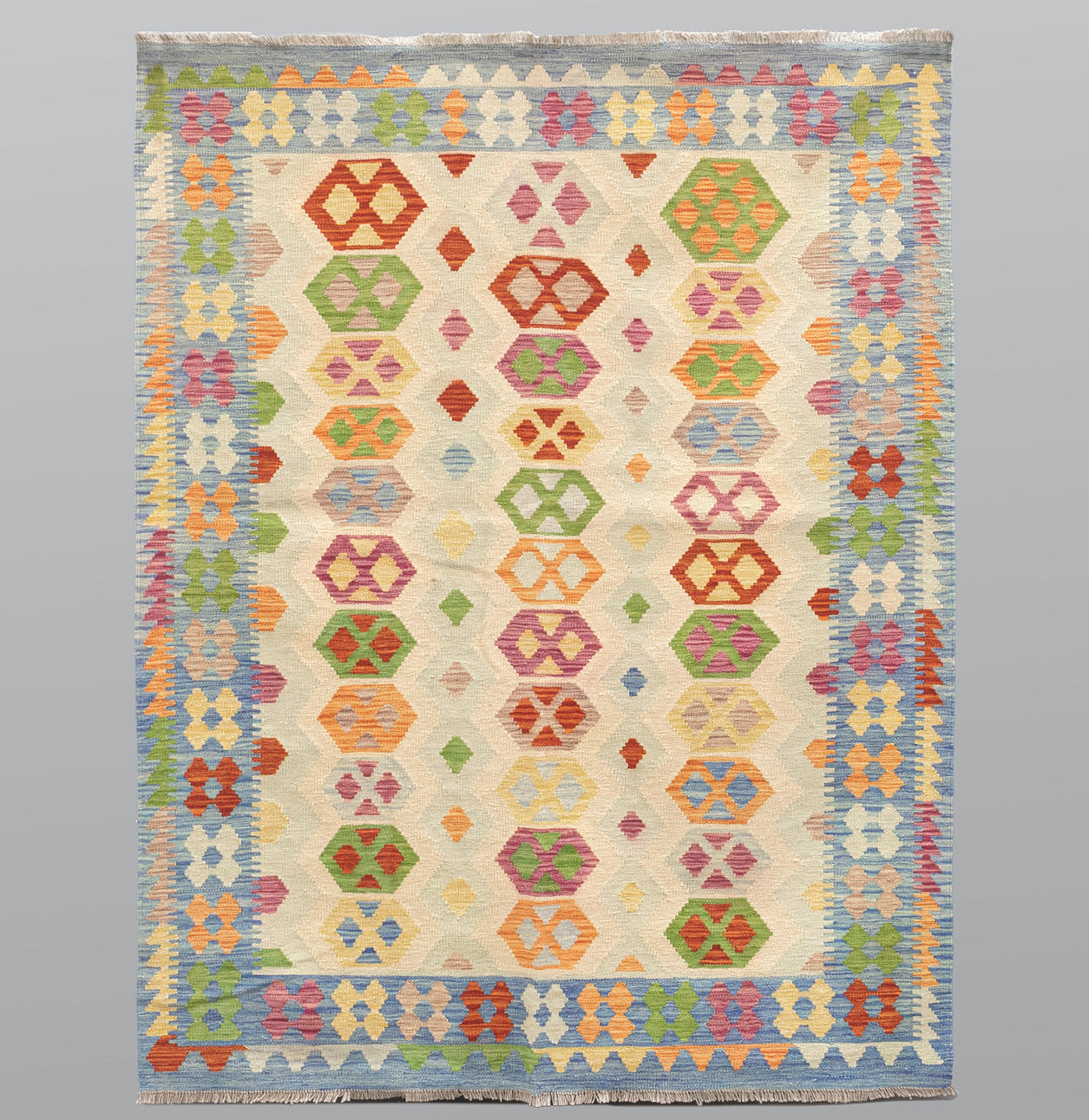 ORIENTMATTA. Kelim klassisk design, 193 x 149 cm.